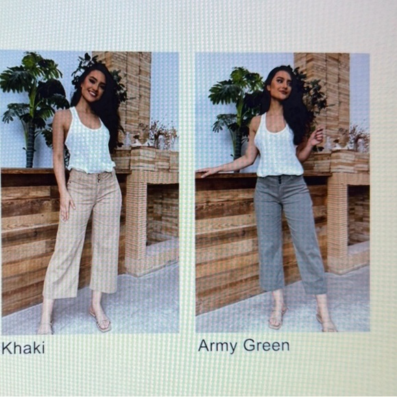 Flamingals Women’s Wide Leg Mud Waist Pant. - Picture 10 of 11